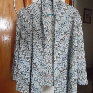 Alberto Makali/ open front cardigan